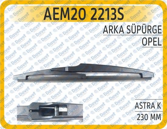 AEM 202213S Arka Silecek Supurgesi 230 Mm Astra K